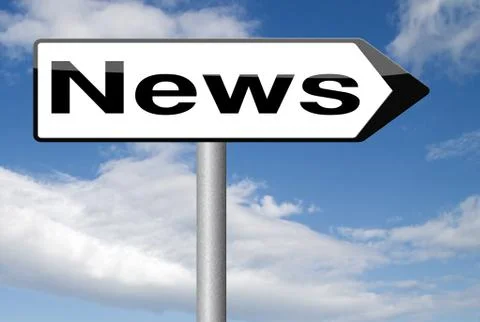 Breaking news Stock Illustration