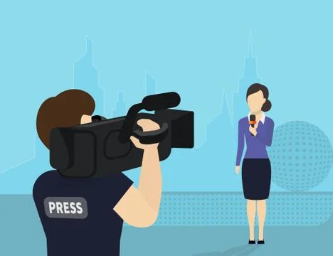 Breaking news Stock Illustration