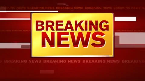 Breaking news 스톡 일러스트
