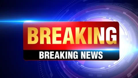 Breaking news 스톡 일러스트