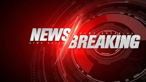 Breaking news 스톡 일러스트