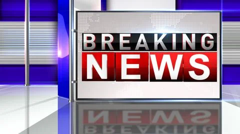BREAKING NEWS  Stock Illustration