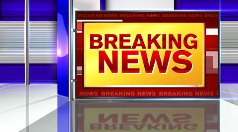 BREAKING NEWS  Stock Illustration