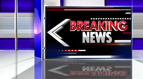BREAKING NEWS Stock Illustration