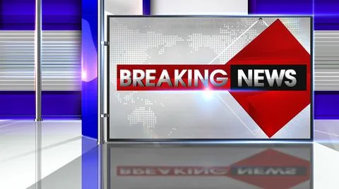 BREAKING NEWS  Stock Illustration