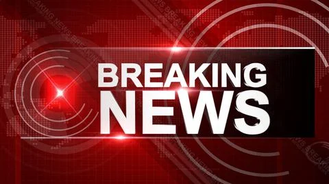 BREAKING NEWS  Stock Illustration