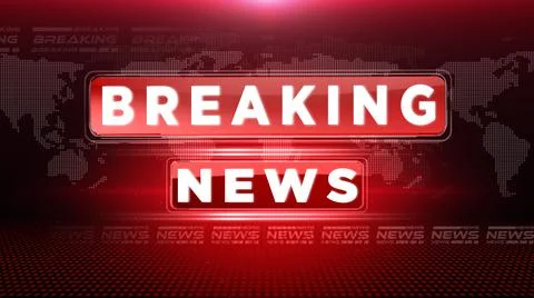 BREAKING NEWS  Stock Illustration