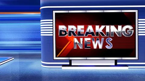 BREAKING NEWS  Stock Illustration