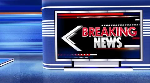 BREAKING NEWS  Stock Illustration