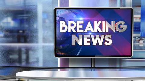 BREAKING NEWS  Stock Illustration