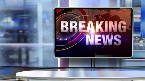 BREAKING NEWS  Stock Illustration