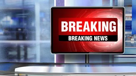 BREAKING NEWS  Stock Illustration