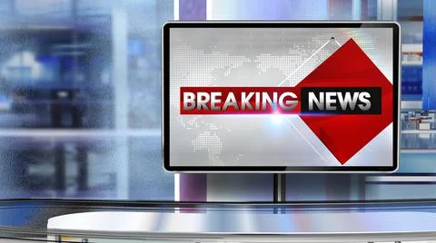 BREAKING NEWS  Stock Illustration
