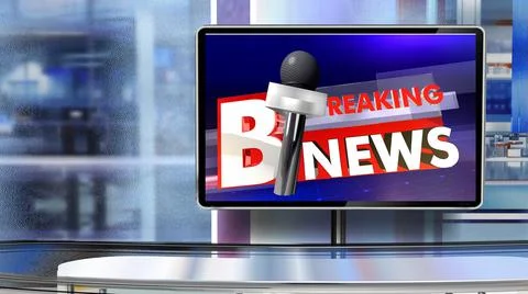 BREAKING NEWS  Stock Illustration