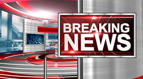 BREAKING NEWS  Stock Illustration