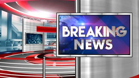 BREAKING NEWS  Stock Illustration