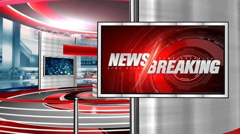 BREAKING NEWS  Stock Illustration