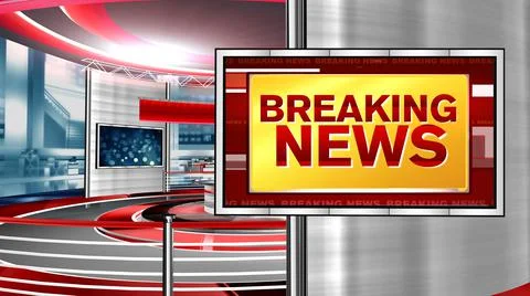 BREAKING NEWS  Stock Illustration
