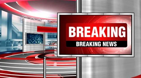 BREAKING NEWS  Stock Illustration