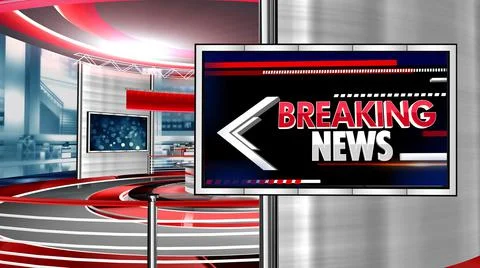 BREAKING NEWS  Stock Illustration