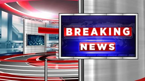 BREAKING NEWS  Stock Illustration