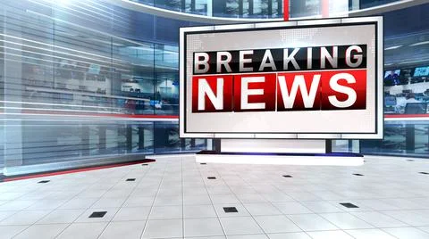 BREAKING NEWS  Stock Illustration