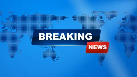 Breaking News intro Template animation m... | Stock Video | Pond5