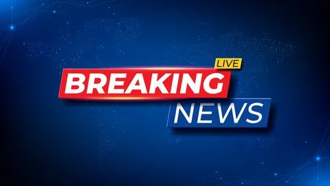 Breaking News Live background concept 스톡 일러스트