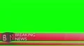 Breaking news lower third 3rd chyron l3rd loop 4k 4k or 4k+ Resolution