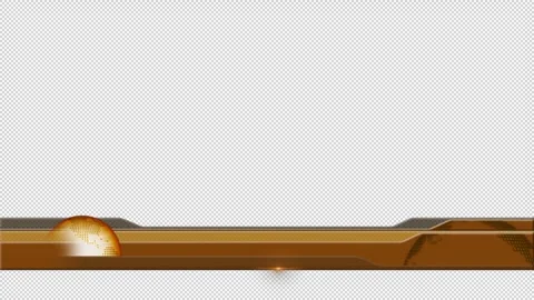 Breaking News Lower Third with Alpha Channel, transparent background. Stock Footage 248430226