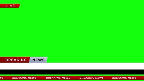 Breaking News - Lower third live breaking news Stock Footage 265873827