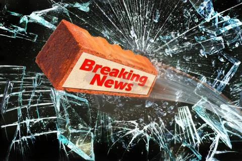 Breaking News. Stock Photos