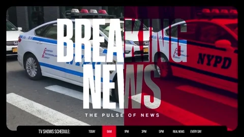 Breaking News Release Modèle After Effects