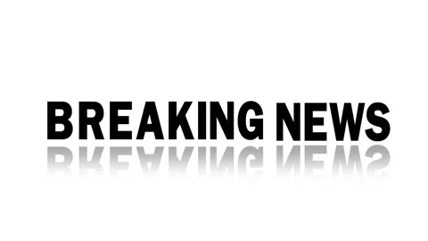 Breaking news shadow Stock Footage 295678541