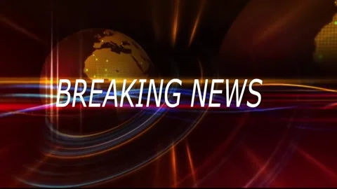 Breaking News Star Stock Footage 186652288
