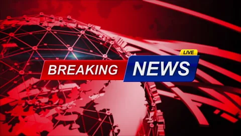 Breaking News Template Intro For Tv Broa Stock Video Pond5
