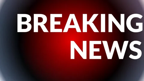 Breaking news text animation for live Stock Video Pond5