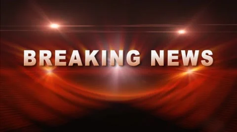 BREAKING NEWS Transition Stock Footage 943401