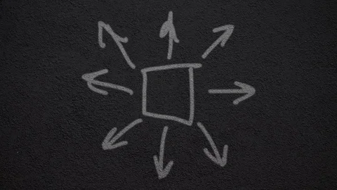 Breaking out of the Box Stock Footage 77323473