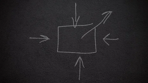 Breaking out of the Box Stock Footage 77323496