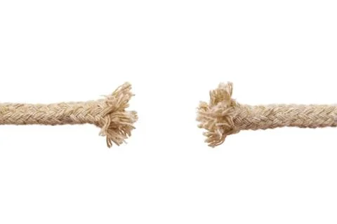 Breaking rope Stock Photos