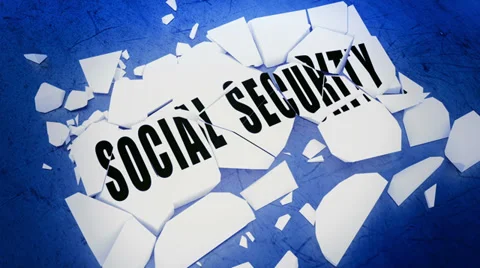Breaking Social Security Stock Footage 34582065