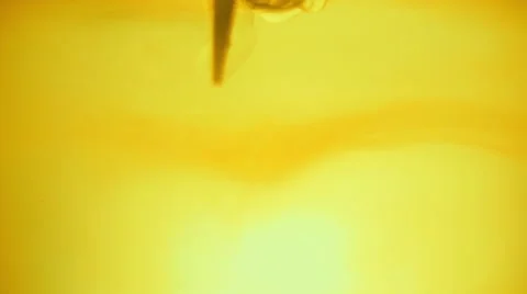 Breaking the surface with needle Stock Footage 44562719