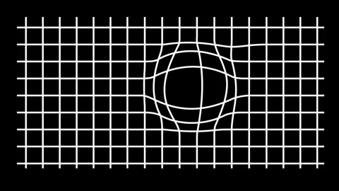 Breaking  through net seamless loop animation Stock Footage 296557524