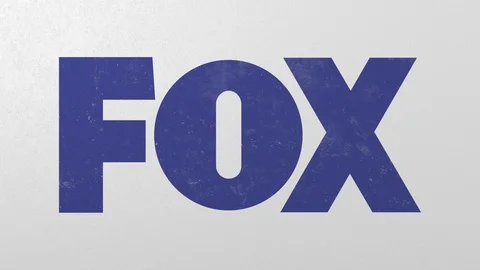 Breaking wall with painted logo of Fox. Crisis conceptual 3D animation Stock Footage 105624495