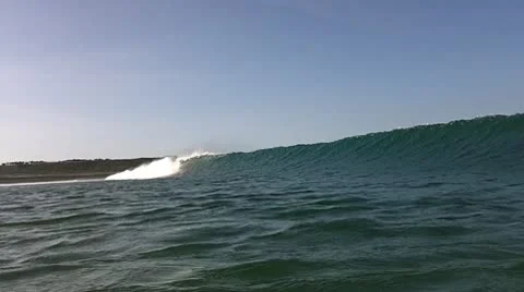 Breaking Wave Stock Footage 8955186