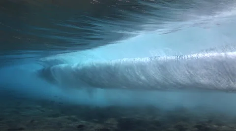 Breaking Wave Stock Footage 53234037