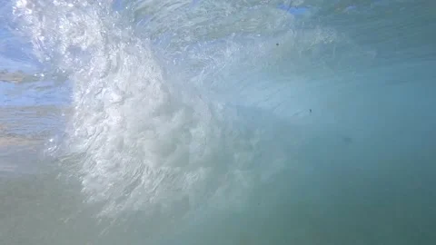 Breaking Wave Stock Footage 227856554