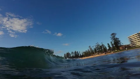 Breaking wave Stock Footage 276101777