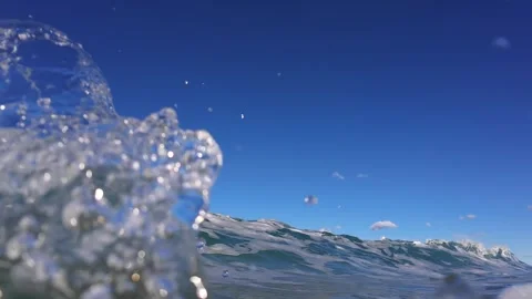 Breaking wave Stock Footage 278700202